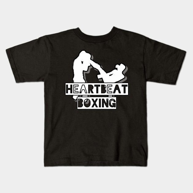 Heartbeat boxing Kids T-Shirt by pmeekukkuk